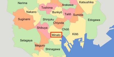 Minato ku-Tokyo Karte