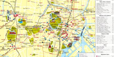 Tokio Touristenattraktionen anzeigen